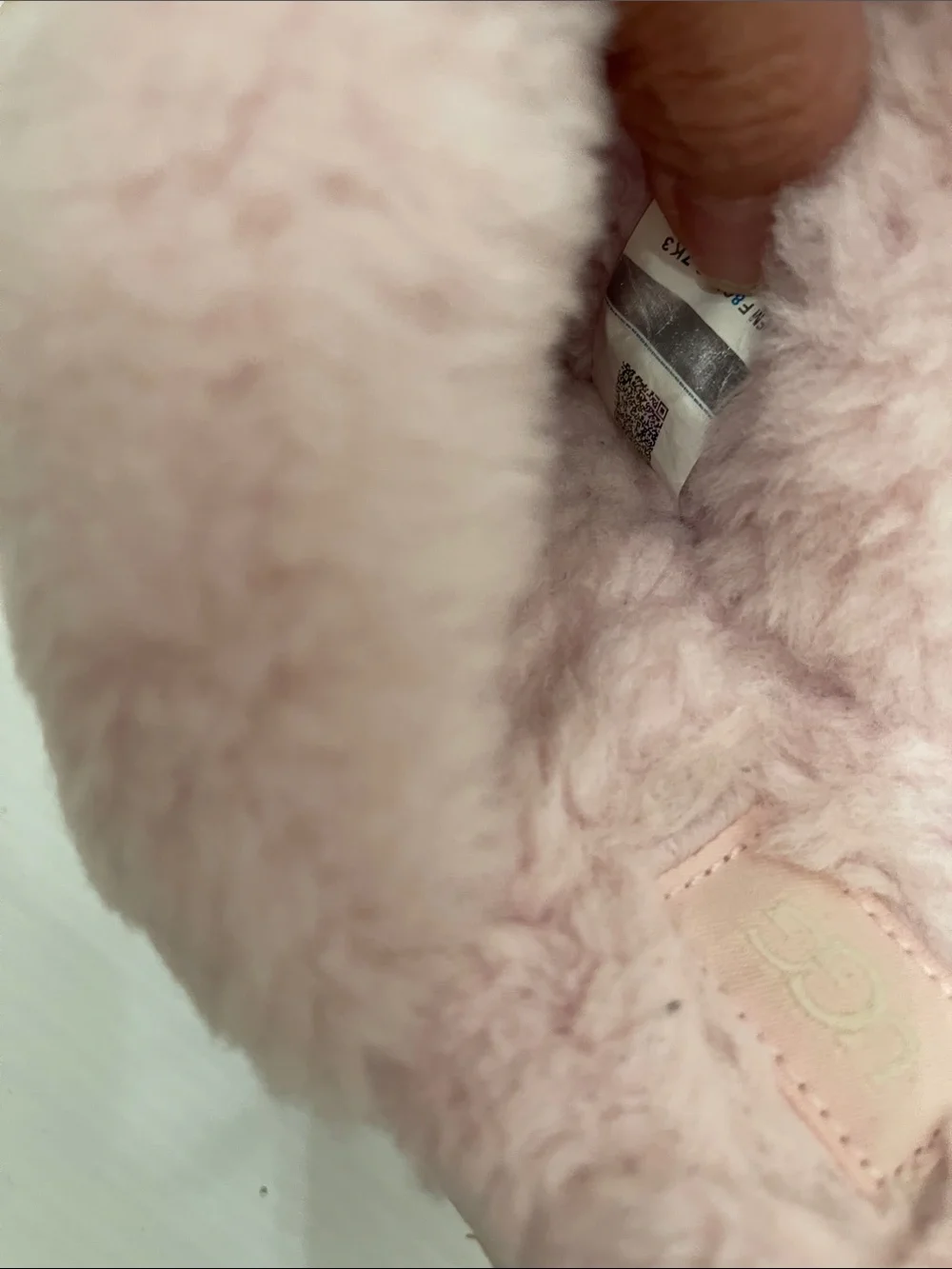UGG Winter Pink Glitter Slippers Girls Size 3